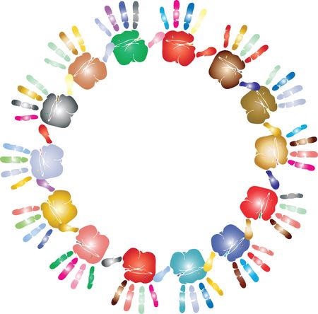Circle of hands 
